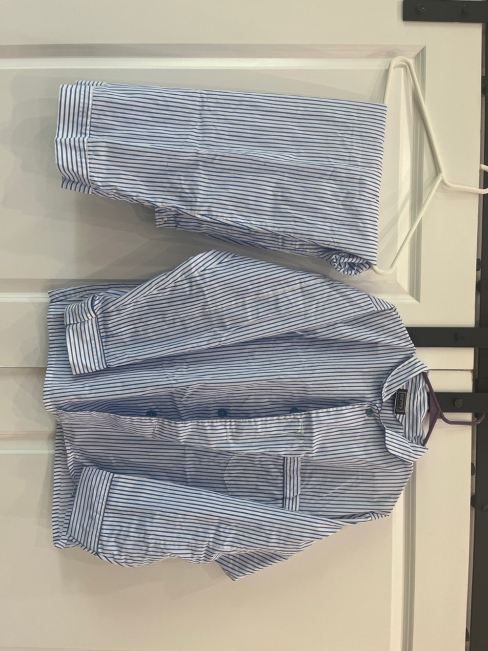 Men's Blue Stripe pajamas